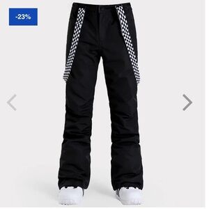Women's SMN Winter Highland Mountain Snow Pants With Adjustable Suspende…